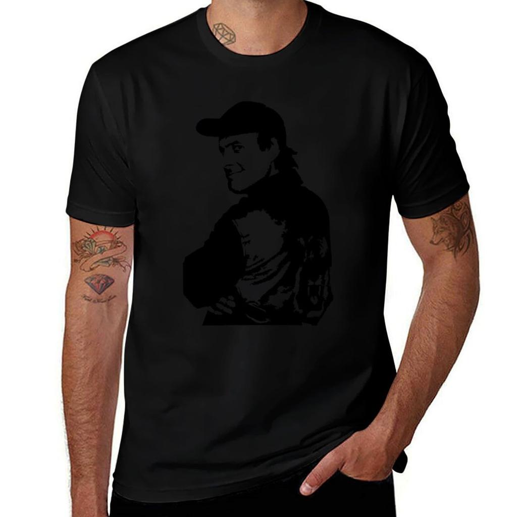 shirts t Art man anime shirts A-Team: Murdock. Stylised cotton for Vector for man T-Shirt t The