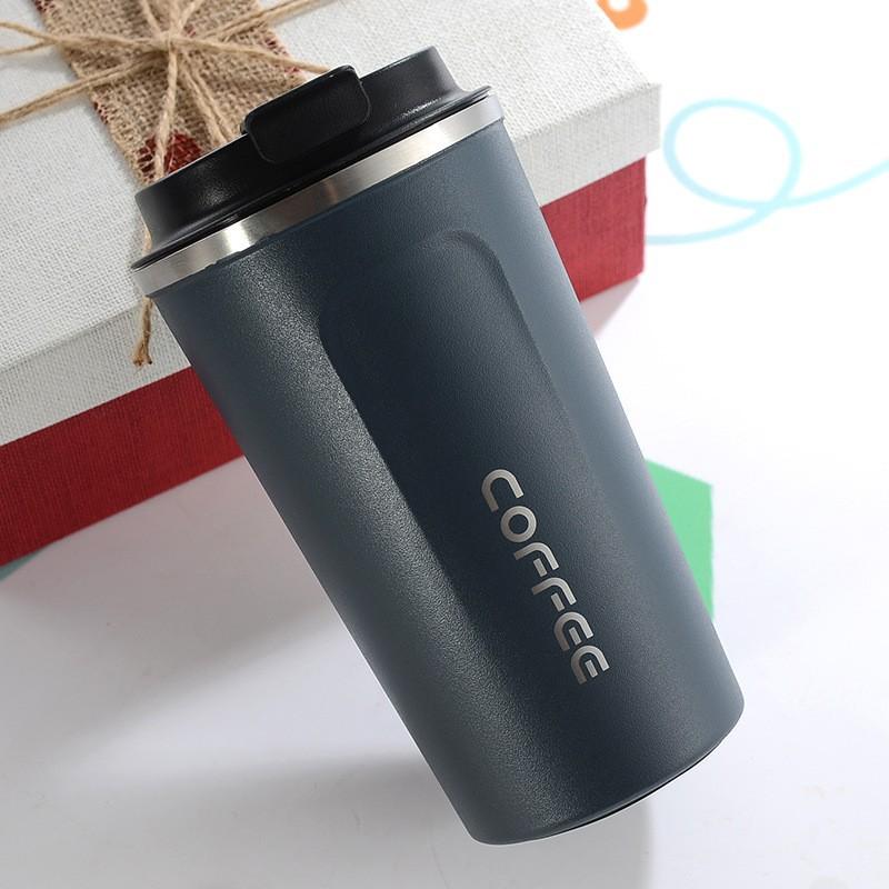 350ml/500ml Stainless Steel Coffee Cup Leak-Proof Car Coffee Mug Thermos Bottle Travel Thermal Mug Vacuum Flask Insulated Cups