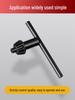 Electric Drill Accessory Set: Chuck Key, Wrench, Bench, Pistol Grip, Impact Drill Bit Removers.