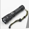 BrightView X92 LED Telescopic Zoom USB Rechargeable Flashlight