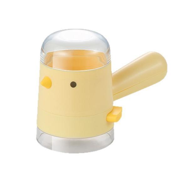 Quantitative Salt Tank Bird-Shaped Condiment Bottle Transparent Cap Salt Dispenser One Press 0.5g Output Low-salt Dispenser for Kitchen
