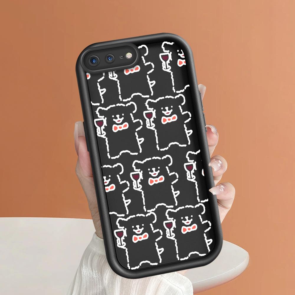 Lovely Cartoon Pattern Phone Case for iPhone Samsung Galaxy Xiaomi Redmi POCO HUAWEI Honor Shockproof Rubber Soft Flexible Cover Casing