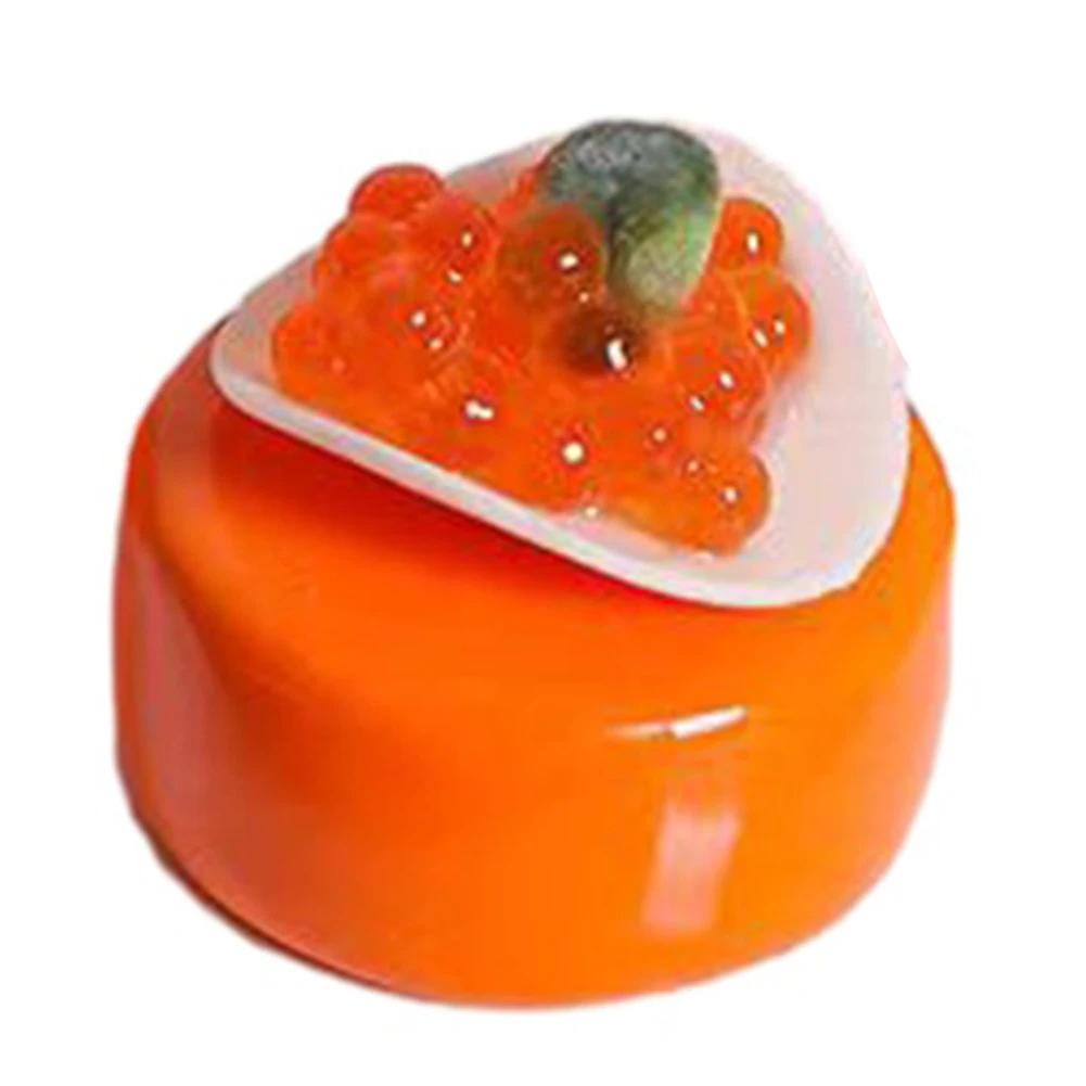 1PC Artificial Fruit Cake Biscuit Fake Food Decoration Photography Pro Food Simulation Cake Model Tea Table Decoration