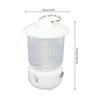 260ML Retro Lantern Humidifier with Light Quiet Multifunction Vintage Camping Lamp Aromatherapy Diffuser Essential Oil Diffuser