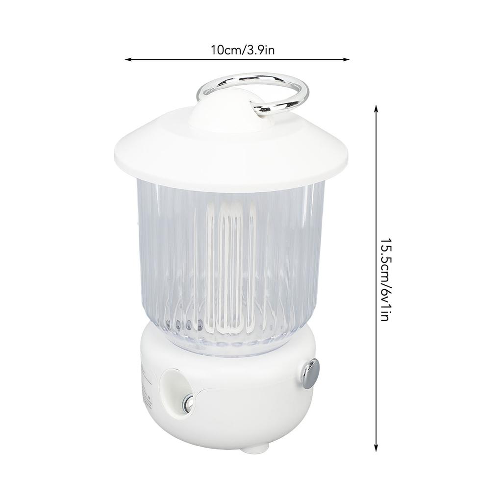 260ML Retro Lantern Humidifier with Light Quiet Multifunction Vintage Camping Lamp Aromatherapy Diffuser Essential Oil Diffuser