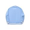 Li Ning Embroidered Baseball Collar Single-Breasted Loose Knit Jacket Men Jacket Bright-Sky-Blue AFDU247-3