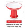 Creative Melamine Pedestal Bowl for Restaurants: Perfect for Hot Pot, Ice Cream, Shaved Ice, and Desserts