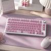 Xiaomi New 132 Keys English Cherry Height PC Fully Transparent Keycaps Mechanical Keyboard Custom Multilingual Keycaps for MX Keyboard