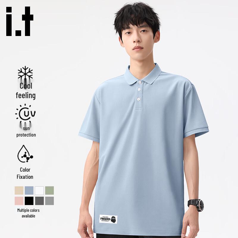 

Fingercroxx Men s Quick-Dry Casual Polo Shirt 2XL