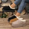 Women's Height Increasing Birkenstocks, Faux Fur Lined Platform Clogs, Retro Outdoor Booties for Women