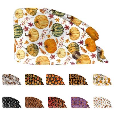 Mode Halloween Print Arbeitsmütze Lässige Waschmütze Taschenmütze