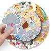 50 Cute Cartoon Dog & Animal Stickers - Waterproof Decorative for Bottles & Journals (50pcs)