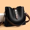 Soft Leather Bag  Monochromatic  High Capacity  Luxury  Designer  Shoulder  Messenger  Ladies  High Quality
