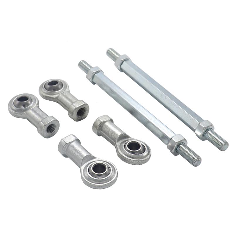 8mm Steering Tie Rod Kit Ball Joint For 49cc Electric Mini Kids ATV Go Kart Buggy Quad Bike Parts