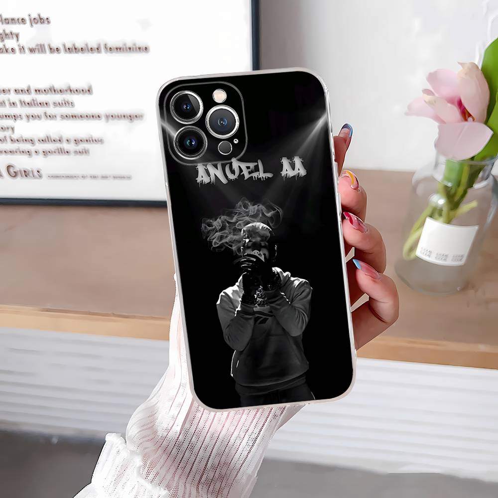 

Anuel AA Rapper Phone Case For IPhone 17 16 15 14 Plus 13 12 11 Pro Max Transparent Shockproof Cover iPhone 13pro max