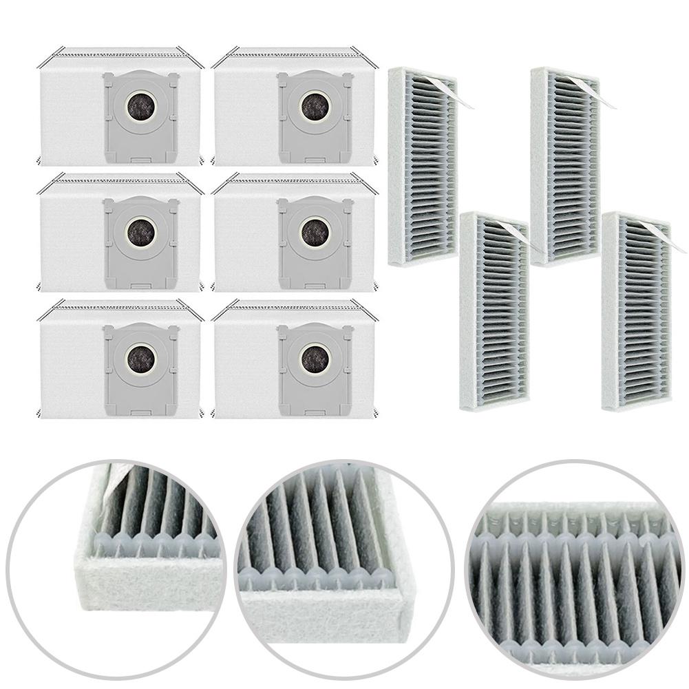 

Dust Bags Filter Kit Replacement Washable Filter For ECOVACS For Deebot X11 Pro For Omni/X11/X11 Pro Robot Vacuum-Cleaner China Mainland