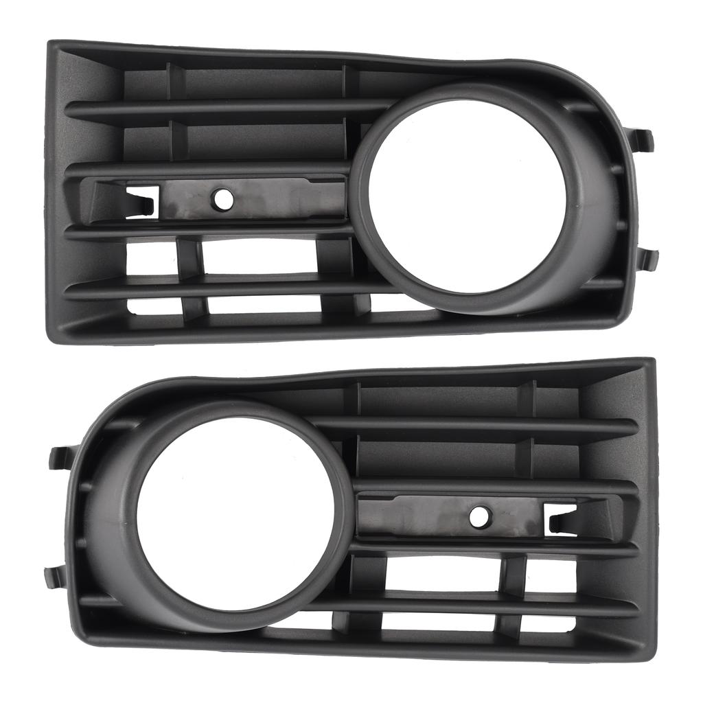 1 Par Frontfanger Tåkelys Grilldeksel Bezel For VW Golf V MK5 2005-2009