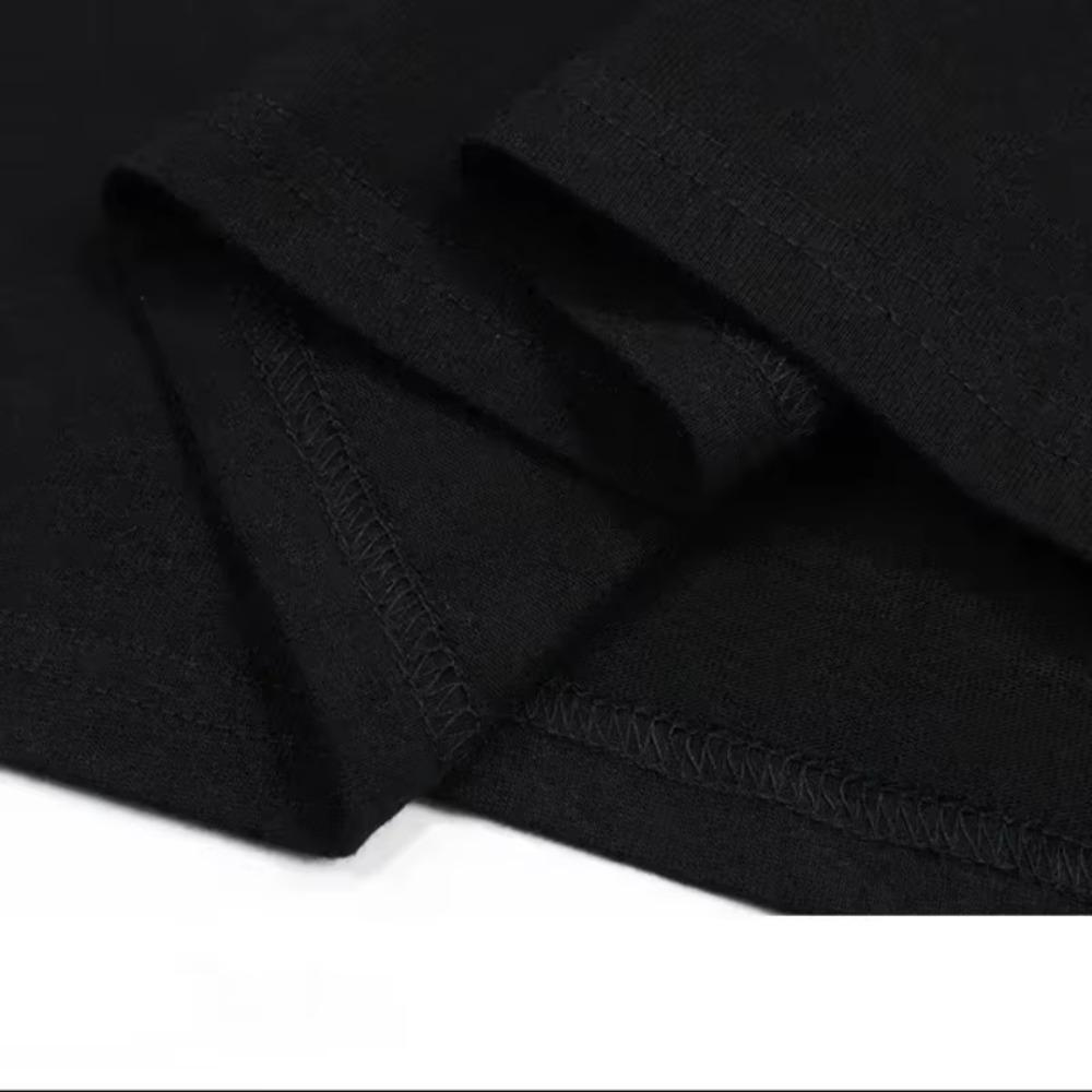 MINISO Uchiha Itachi Pánské unisexové tričko s potiskem Japonské 2025 Bavlna Anime Tričko Anime Manga Krátký rukáv Dámský Oversized Top