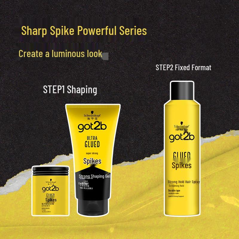 Schwarzkopf got2b Strong Hold Styling Gel for Men