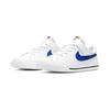 Nike Court Legacy Abrasion Resistant Low Top Kids' Skateboarding Shoes White Blue Children Aged 3 7 Years Old DA5381-101