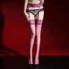 [Jinyun] 3D Aurora Lace Suspender Stockings Women'S Oil Shiny Silky Sexy Ultra-Thin Black Silk Stockings