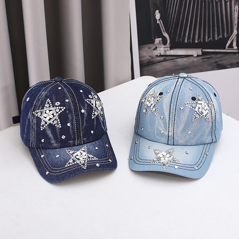 European And American Style Baseball Cap Fashion Cowboy Hat Women's Caps Casual Hop New