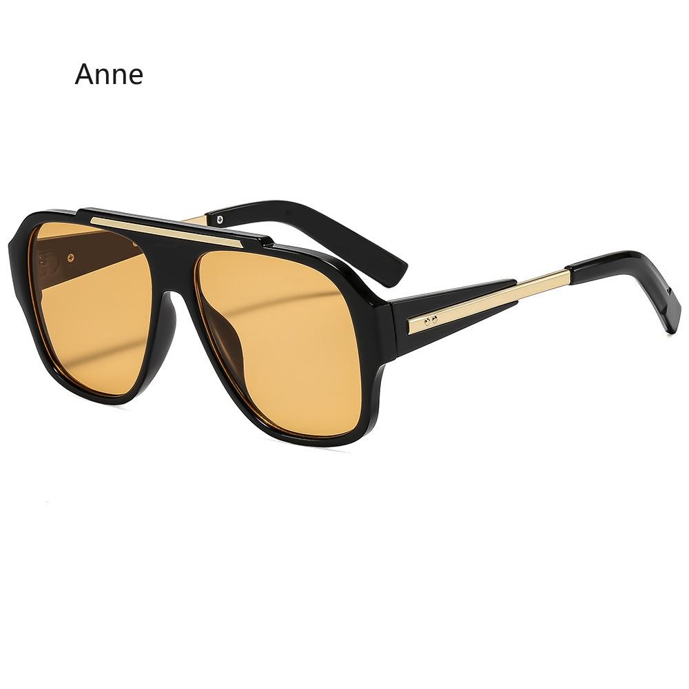 New Square Sunglasses Women Vintage Big Frame Shades Men Trending Luxury Sun Glasses UV400 Oversized Eyewear Gafas Oculos