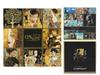 Glass Coaster Gustav Klimt Collage Painting Kitchen Living Room