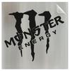 Generic Product with Printed Finish. Clear Film Cutting Sticker Professional Monster Energy Monster Energy