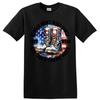 American Flag Combat Boots T Shirt Veteran Military Pride Tee