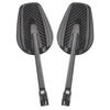 High Quality Universal Motorcycle Rearview Mirror HD Anti-glare Electric Scooter Rearview Mirror Metal Carbon Fiber Side Mirror