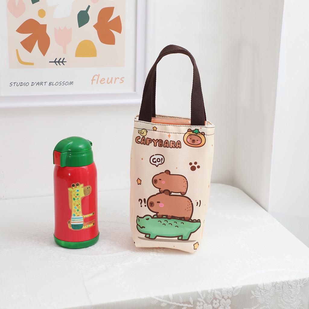 Capybara Travel Canvas Bag With Multipurpose Design For Outdoors Storage And