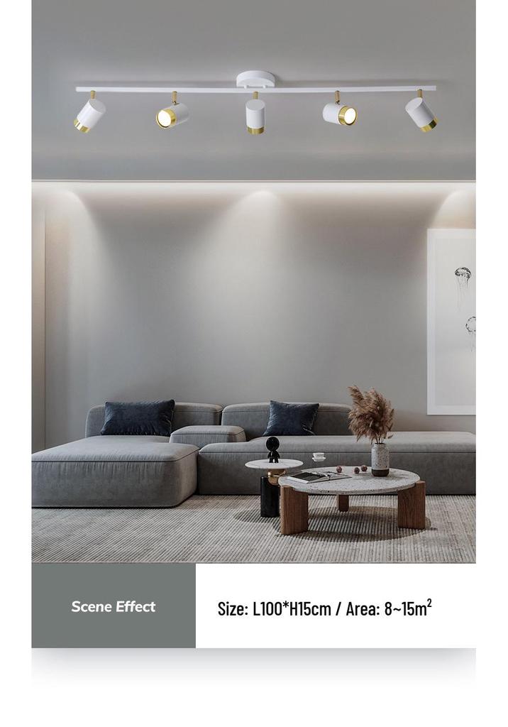Nordic LED Ceiling Spotlight for Bedroom, Living Room, Background Wall, and Cloakroom