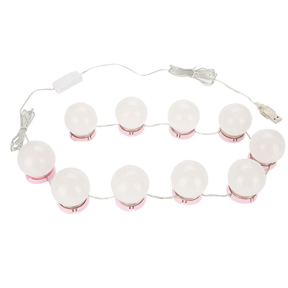 LED Bulbs Mirror Light Vanity Mirror Lights LED Lamp Kit Lens Headlight LED Bulbs Kit