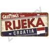 DORA Tin Sign Vintage Tin Sign For Restaurant Bar Pub Cafe Man Cave Decoration Decor Capital City Tinplates Plate Metal Sign Plaque Landmark