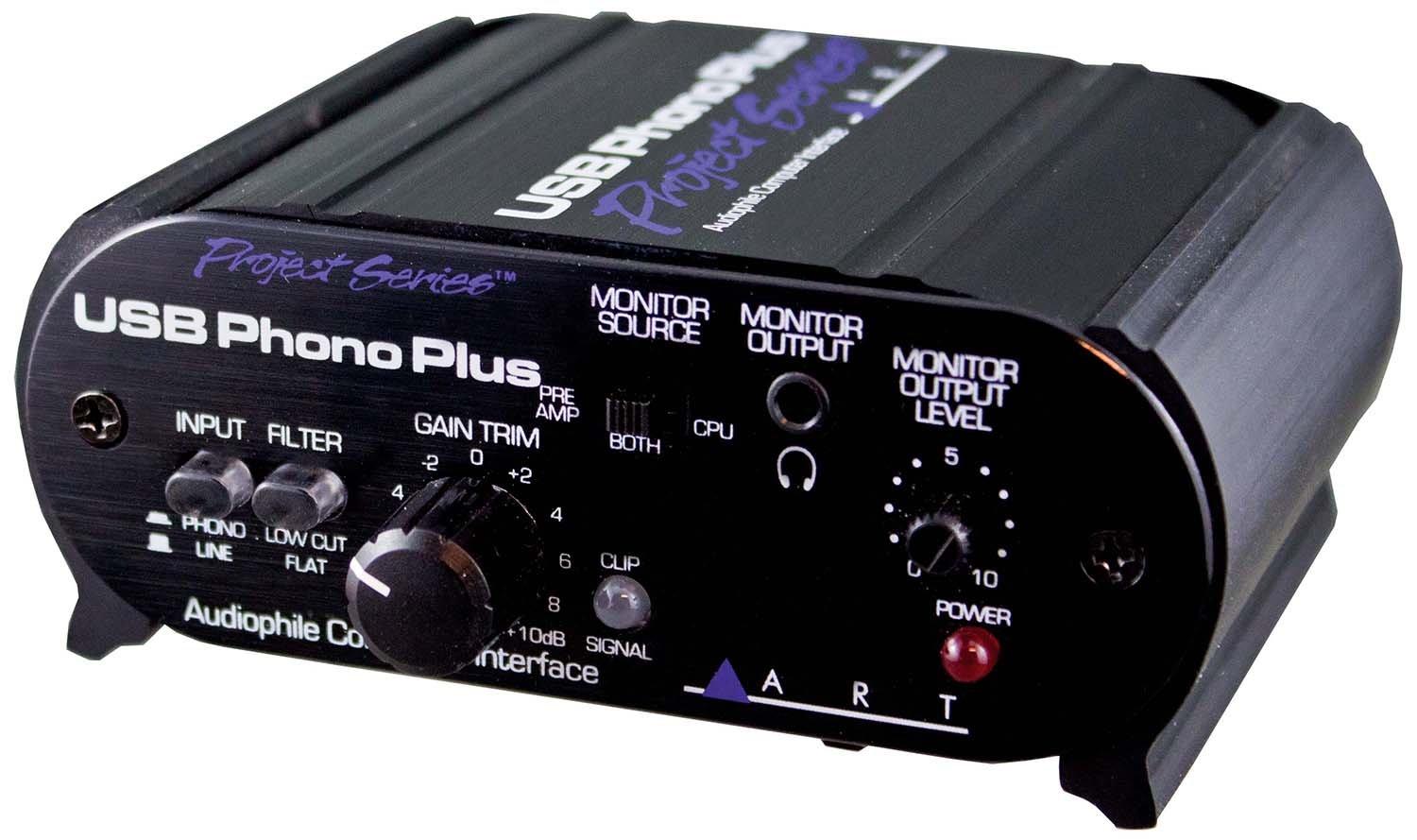 

ART USB audio interface with phono preamplifier USB Phono Plus [Domestic regular import product]