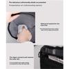 Cappello Termico Elettrico Portatile 10 Livelli di Calore Cappello Elettrico per Capelli 3 Timer Cappello per Vapore sui Capelli per Salone H