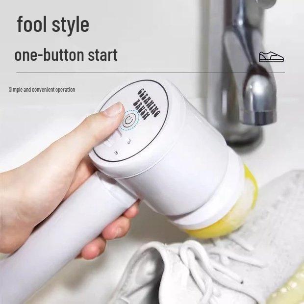 Exclusiv pentru utilizatori noi: Perie electrică portabilă pentru curățat și lustruit pantofi