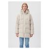 Hooded Beige Puffer Jacket 1110150-70144