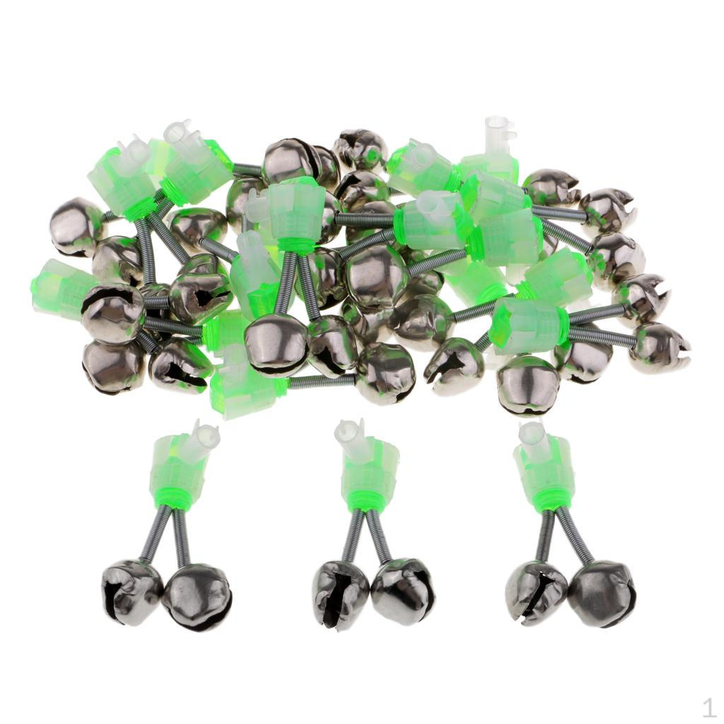20Pcs/lot Fishing Bite Alarm Sound on Rod Lure
