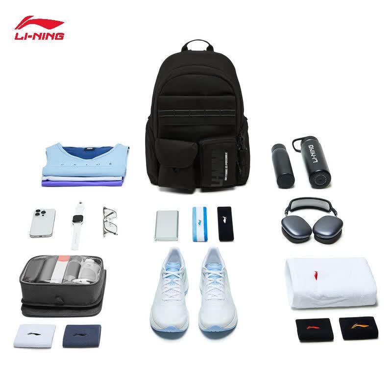 Li-Ning Reflective Unisex Sport Backpack ABSW295