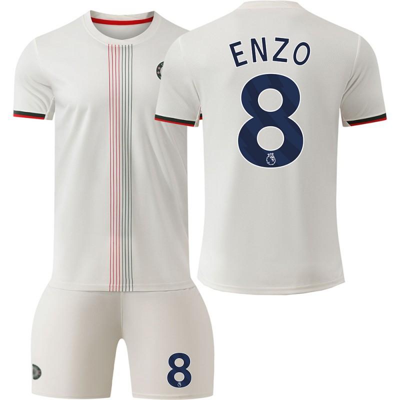2526 Chelsea Away Football Jersey No. 7 Sterling 8 Enzo 6 Silva Home Correct Version Set