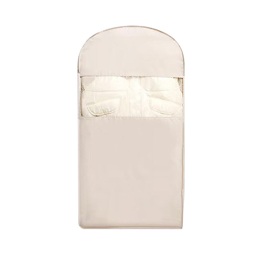 Space Saving Hanging Garment Bag With Self Compression Closet Zipper,Space Saver Organizers F0I1