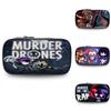 Oxford Fabric Murder Drones Uzi Plush Pencil Case For Anime Fans**