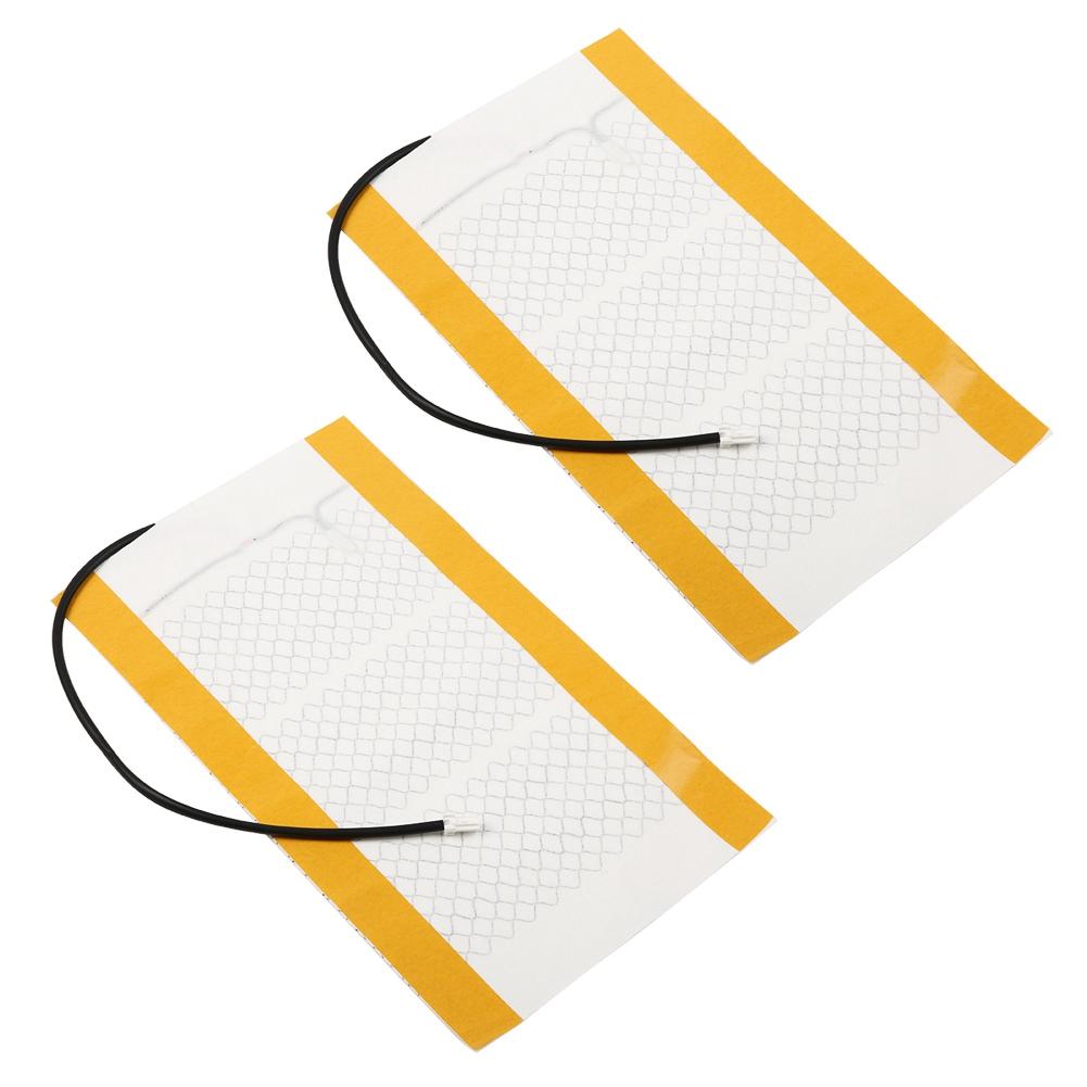 48X27cm 12V Pair of Car Seat Heating Pad Carbon Fiber Universal Car Seat Set Kit