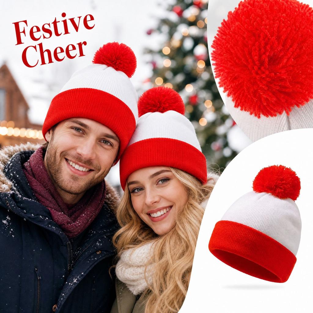 Christmas Party Hat for Men and Women Holiday Winter