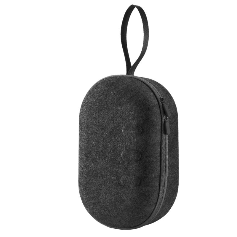 

Hard Carrying Case for 3 Accessories All-in-One Travel Case for VR Headset Head Strap Controller and Other Accessories чёрный