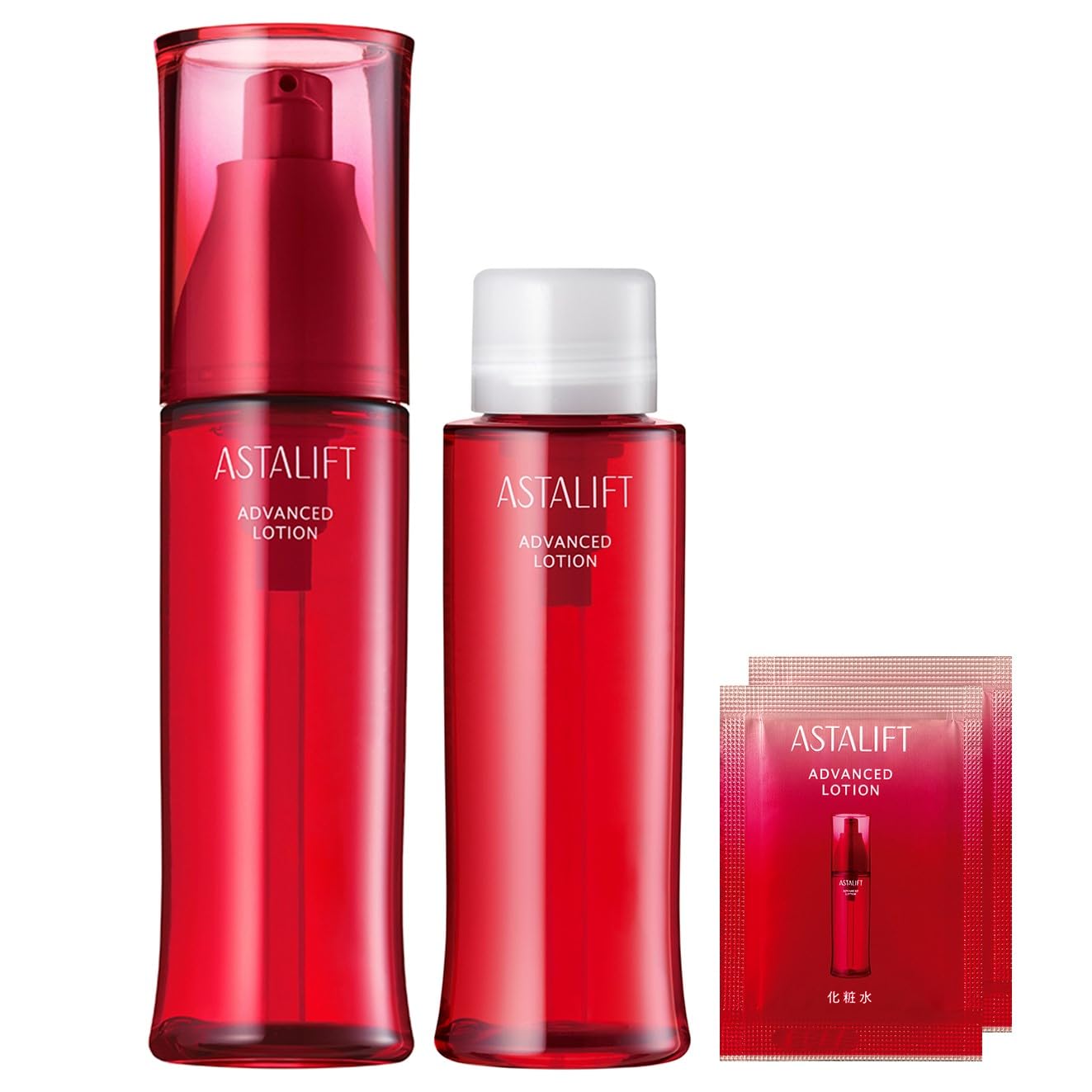

Лосьон Astalift Advanced Lotion Лосьон примерно на 4 Этот продукт Сменный пакетик 1 мл x 2 [Установить месяцы] (130мл) + (130мл) +