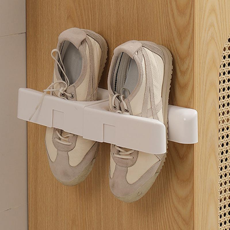 Wall Mounted Boot Hooks Wall Boot Organizer Tall Shoe Holder Wader Hangers No Drilling Installation Boot Trays for Entryway