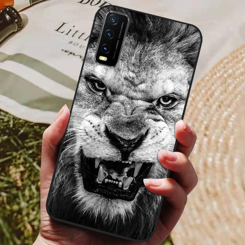 For Vivo Y11S Case Silicone Soft TPU Phone Cover For Vivo Y12s V2027 Case Cartoon Case Protective Bumper For Vivo V2032 Y11s